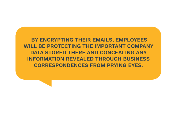 encrypting emails for better security