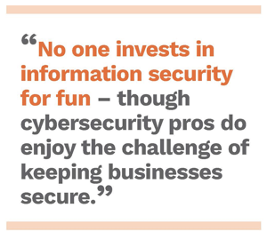 No one invests in security for fun. Free cybersecurity eBook