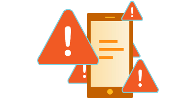SIP message flooding attack