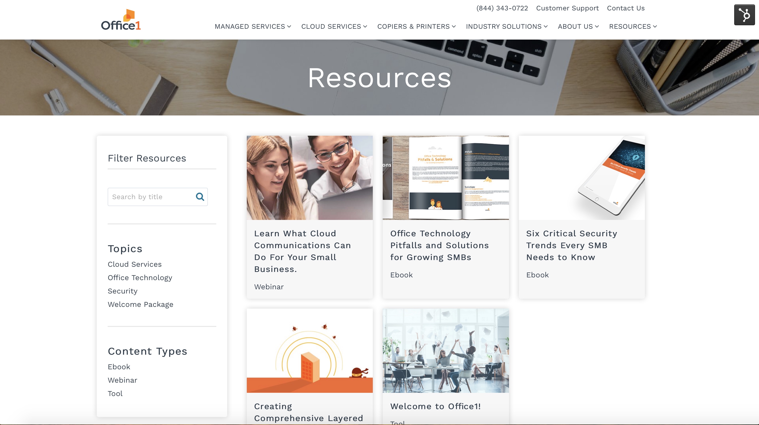 Office1 Resource Page goes live!