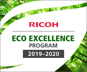 Office1 Earns a Three-peat! Recognized with 3rd Consecutive Ricoh Eco Excellence Program Membership!